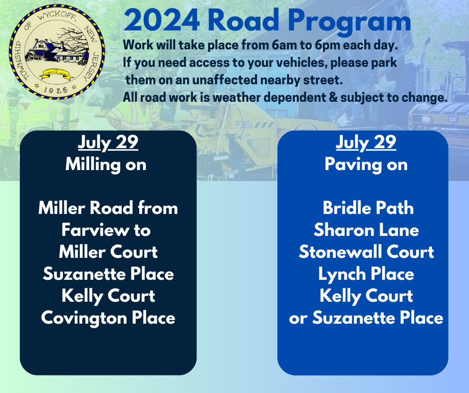 July 29 Roads