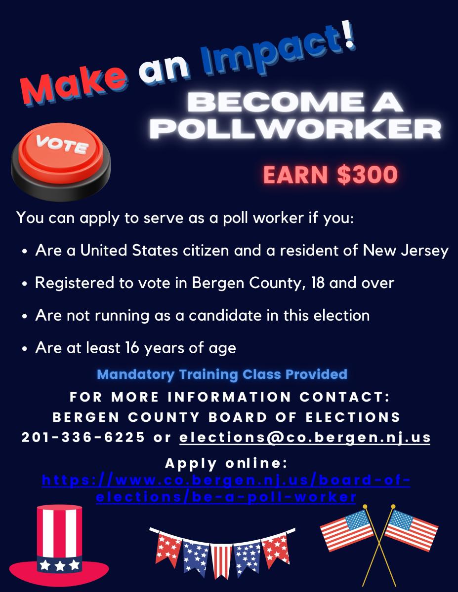 Poll Workers Needed